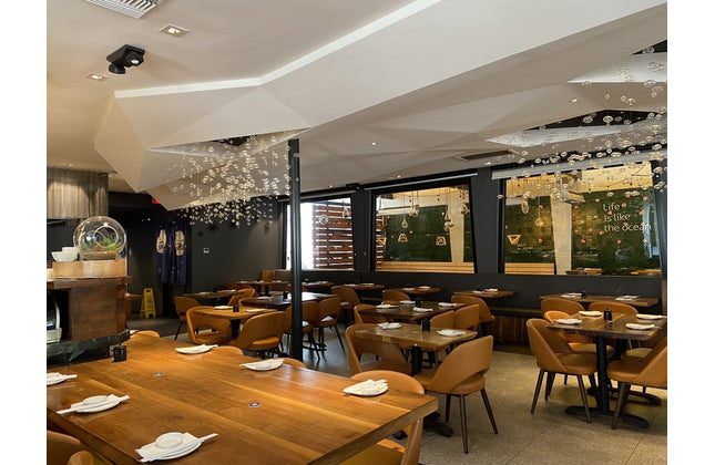 AMKO M5670 Orange Commercial Grade Restaurant Chair