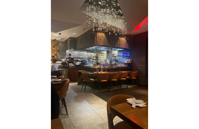 AMKO M5670 Orange Commercial Grade Restaurant Chair