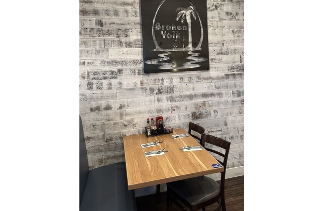 AMKO T53 Laminate Oak Restaurant Table Top