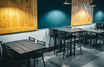 AMKO T52 Laminate Graphite Restaurant Table Top