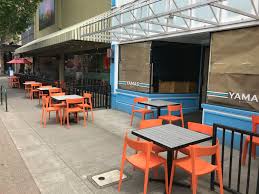 AMKO P148 Orange Commercial Grade Restaurant Durable Plastic Chair