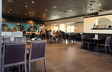 AMKO M955 Walnut Brown Commercial Grade Restaurant Chair