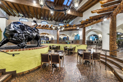 AMKO M955 Walnut Brown Commercial Grade Restaurant Chair