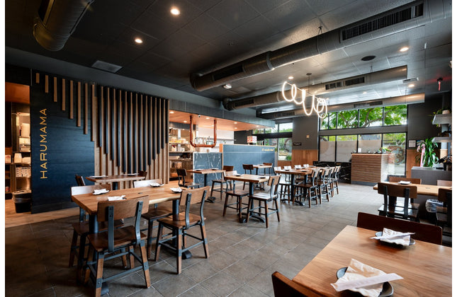 AMKO T10 Plank White Oak Live Edge Restaurant Table Top