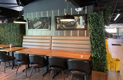 AMKO M5670 Black Commercial Grade Restaurant Chair