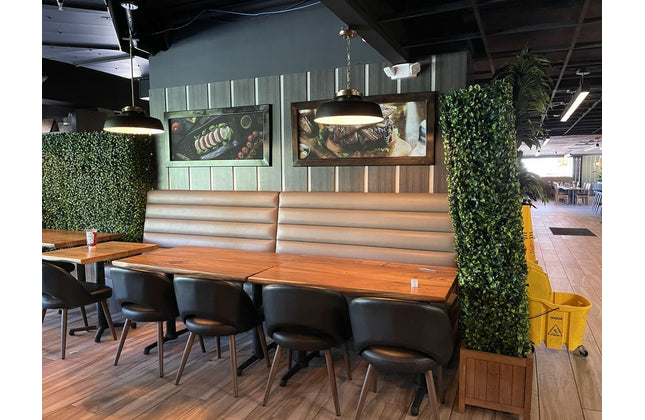 AMKO M5670 Black Commercial Grade Restaurant Chair