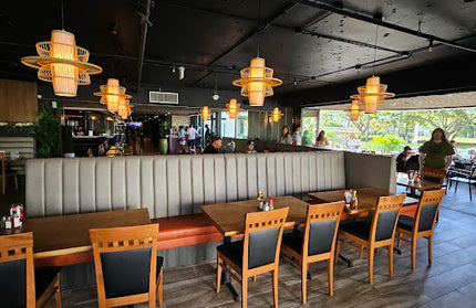 AMKO 828P Commercial Grade Restaurant Wood Chair