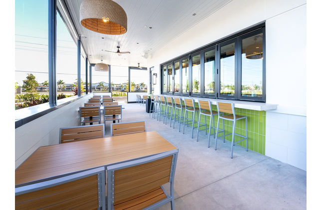 AMKO T75S Teak Restaurant Patio Table Top