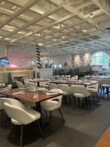 AMKO M5670 White Commercial Grade Restaurant Chair