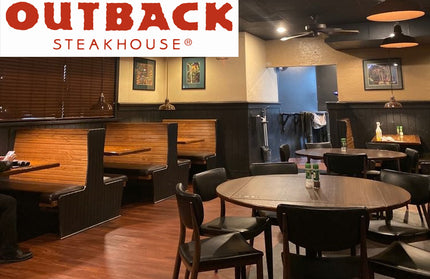 AMKO M5641 Black Commercial Grade Restaurant Chair