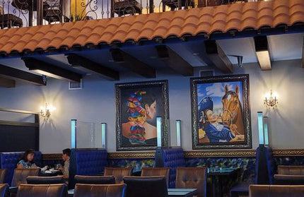 AMKO M909 Brown Commercial Grade Restaurant Chair