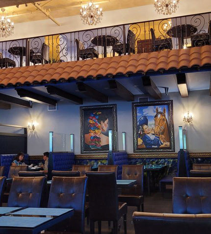 AMKO M909 Brown Commercial Grade Restaurant Chair