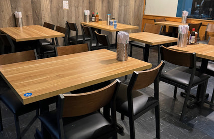 AMKO T52 Laminate Oak Restaurant Table Top