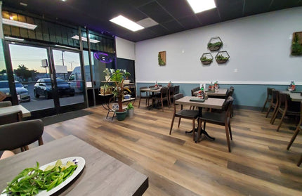 AMKO M5641 Brown Commercial Grade Restaurant Chair