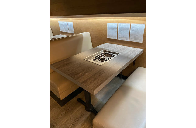 AMKO T52 Laminate Graphite Restaurant Table Top