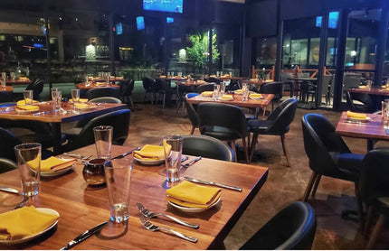 AMKO M5670 Black Commercial Grade Restaurant Chair