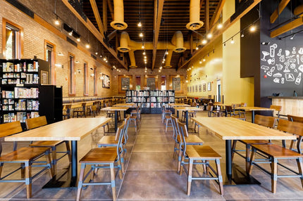 AMKO 236W Metal Commercial Grade Restaurant Chair