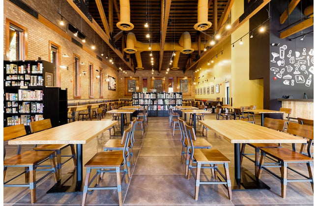 AMKO T11 White Oak Natural Butcher Block Restaurant Table Top