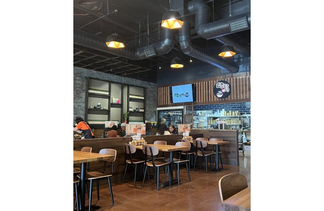 AMKO M7775 Black Walnut Metal Commercial Grade Restaurant Chair