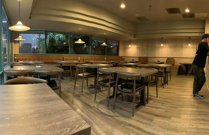 AMKO M5680 Walnut Commercial Grade Restaurant Chair