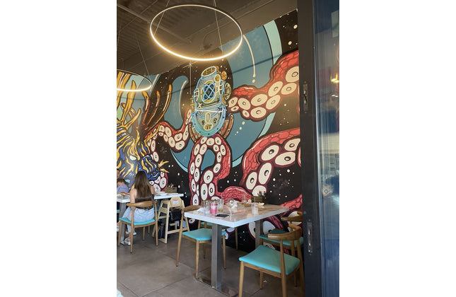 AMKO M5680 Oak Commercial Grade Restaurant Chair