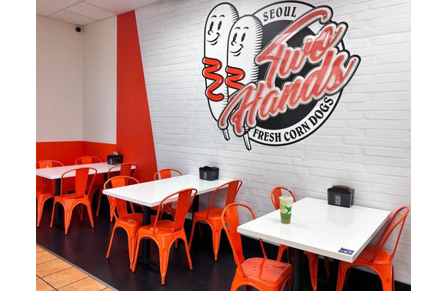 AMKO M7781 Orange Commercial Grade Restaurant Chair