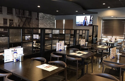 AMKO M5680 Walnut Commercial Grade Restaurant Chair